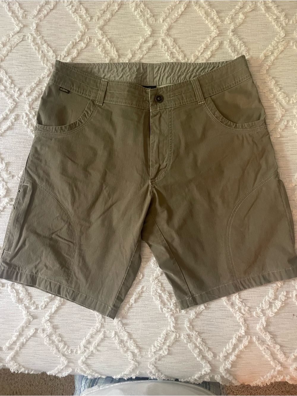 Kuhl Men's Olive Cargo Shorts